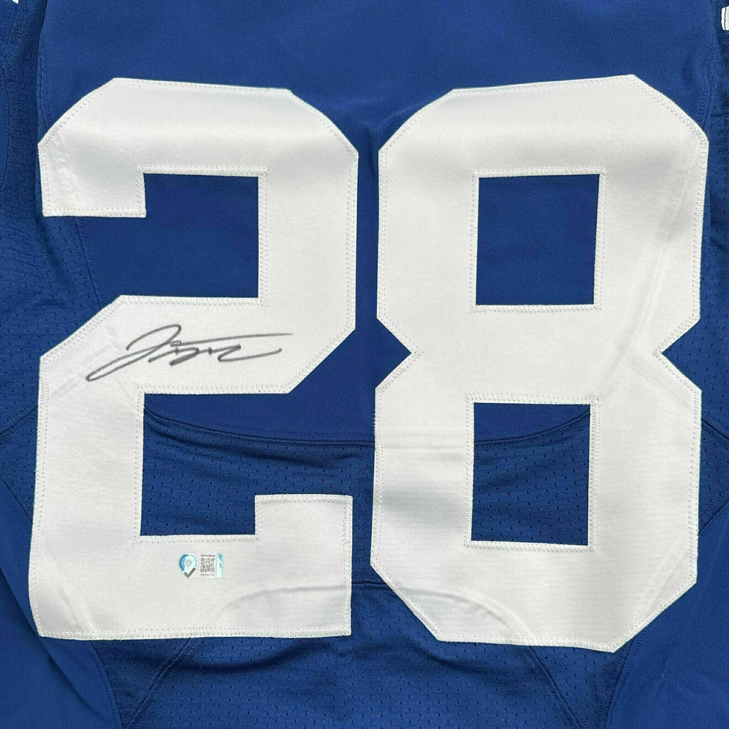 Jonathan Taylor SIGNED TEAM ISSUED Indianapolis Colts Nike NFL Jersey 👕 Inc. COA