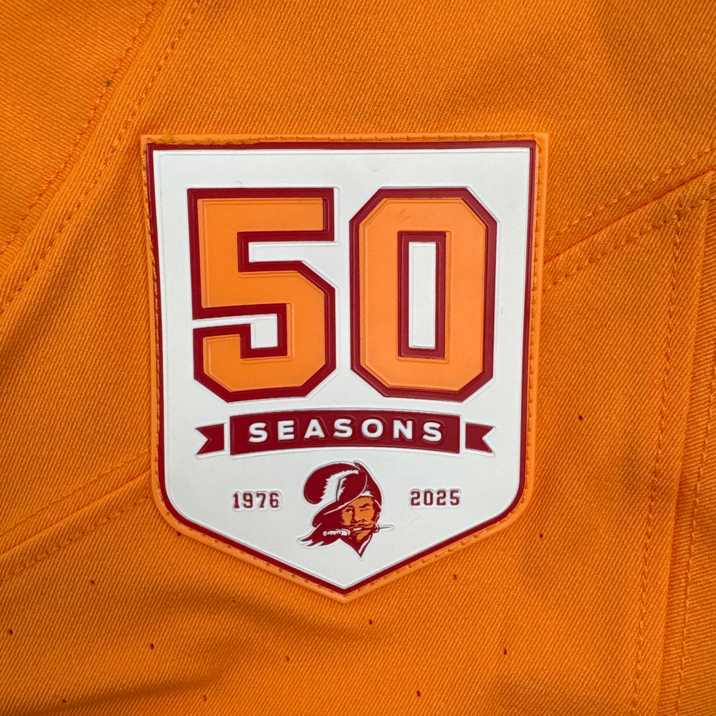 Emeka Egbuka GAME-ISSUED Tampa Bay Buccaneers On-Field NFL Creamsicle Jersey👕