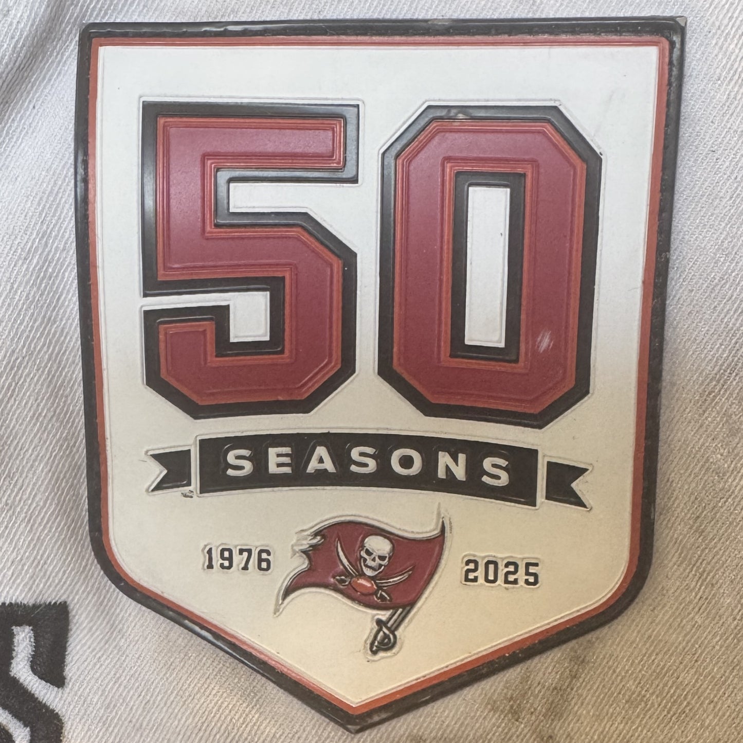 Graham Barton GAME-WORN💪09/23/25 Buccaneers On-Field NFL Jersey👕vs.Eagles🦅