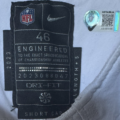 Kingsley Suamataia GAME-USED💪 11/02/25 Kansas City Chiefs NFL Jersey🎽vs. Bills inc. COA 🛡️