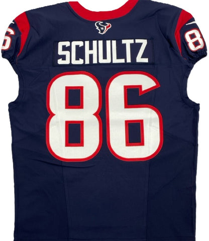 Dalton Schultz Game Issued 💪 Houston Texans 🐂 Nike NFL Jersey Also includes COA 🛡️
