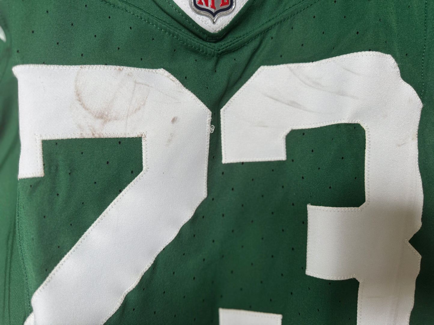 Azareye'h Thomas GAME WORN 💪 10/12/25 New York Jets Nike NFL Jersey vs Denver Broncos Also includes PSA Authentication
