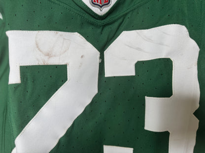 Azareye'h Thomas GAME WORN 💪 10/12/25 New York Jets Nike NFL Jersey vs Denver Broncos Also includes PSA Authentication
