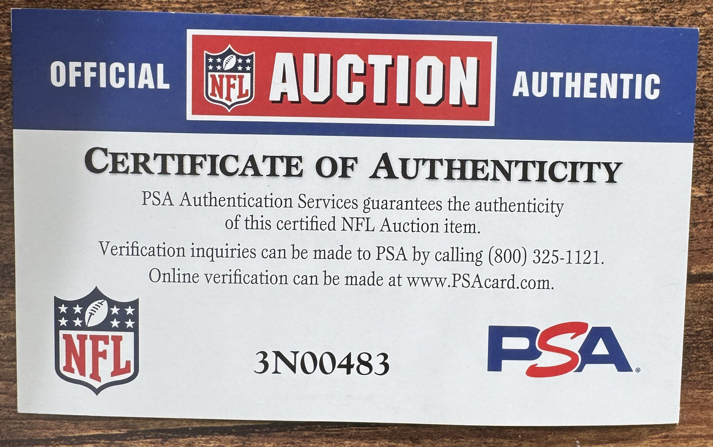D.J. Chark Jr. GAME WORN💪Detroit Lions🦁Nike NFL Jersey👕 also includes PSA Certification🛡️