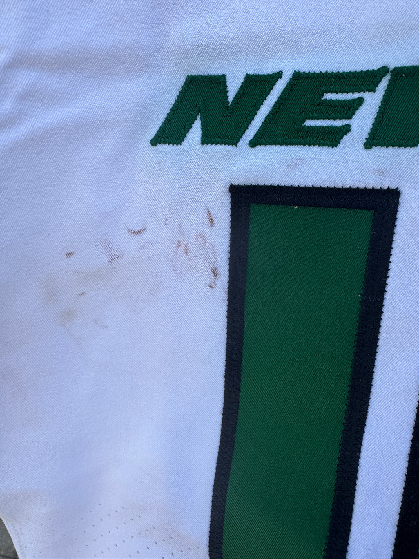 Braxton Berrios GAME WORN 💪 New York Jets Nike NFL Jersey 👕 Also features PSA Certificate of Authenticity🛡️