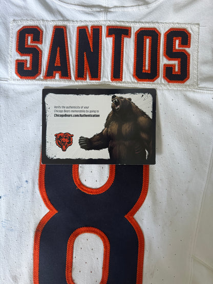 Cairo Santos GAME WORN 💪 09/22/24 Chicago Bears Nike NFL Jersey vs Indianapolis Colts Inc COA 🛡️