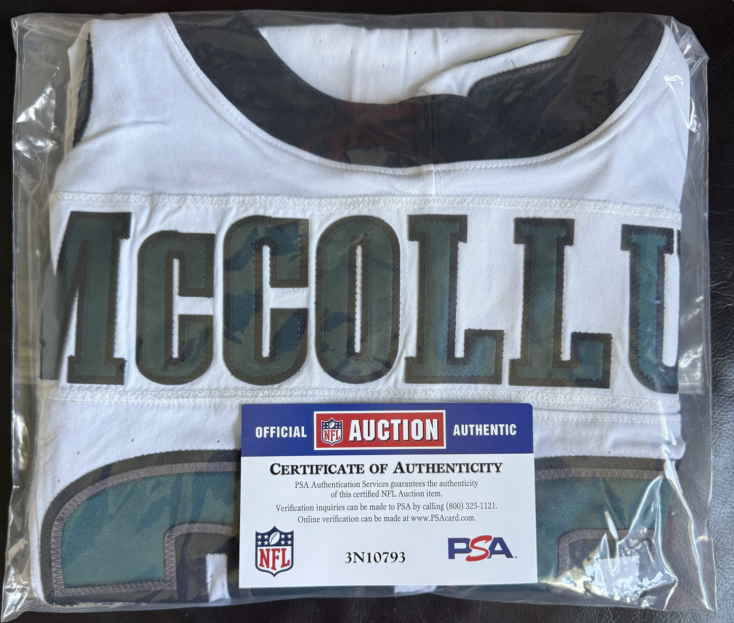 Tristan McCollum GAME WORN💪09/06/2024 Philadelphia Eagles🦅Nike NFL Jersey👕vs. Green Bay Packers in São Paulo Brazil 🇧🇷