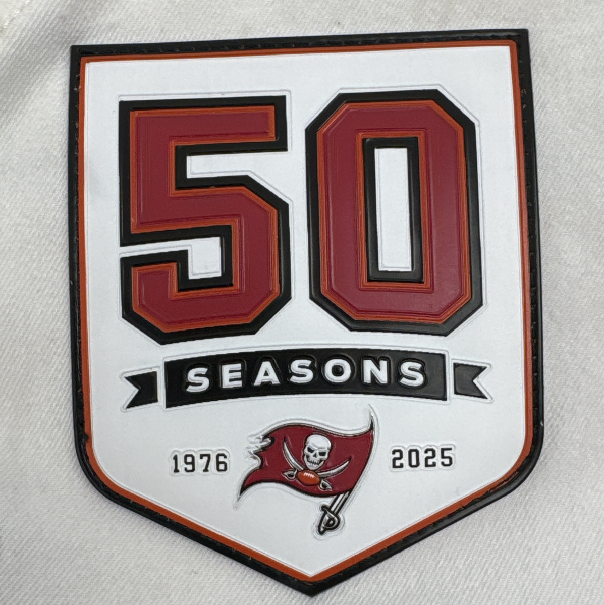 Greg Gaines GAME-WORN 8/23/25 Tampa Bay Buccaneers OnField NFL Jersey vs.Bills