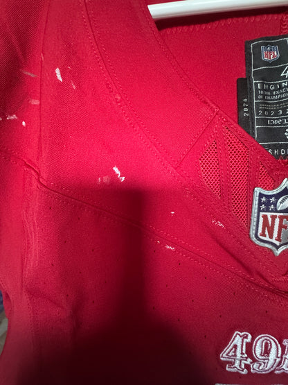 Malik Mustapha GAME WORN 10/20/24 PHOTO MATCHED 📸 San Francisco 49ers NFL Jersey vs Kansas City Chiefs Also includes PSA COA 🛡️