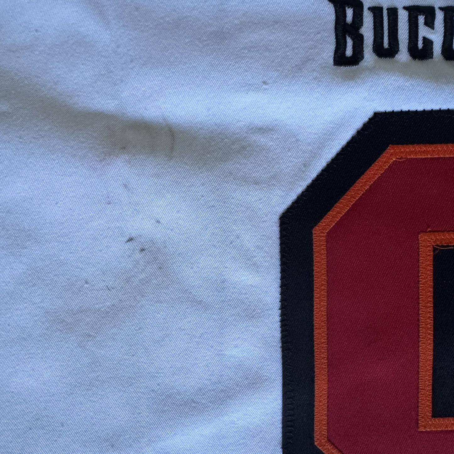 Riley Dixon GAME WORN 💪 11/09/25 Buccaneers On-Field NFL Jersey 👕 vs. Patriots Includes COA 📄