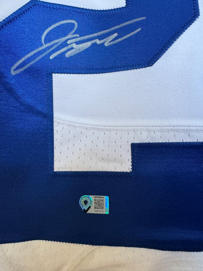 Jonathan Taylor SIGNED GAME ISSUED 💪 Indianapolis Colts Nike NFL Jersey 👕 Also includes COA