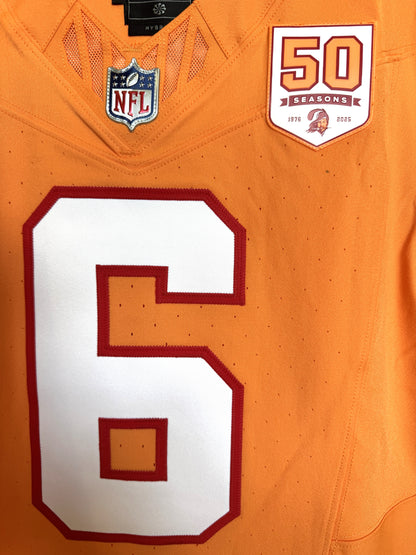 Baker Mayfield GAME ISSUED Tampa Bay Buccaneers On-Field Nike NFL Creamsicle Jersey Including COA