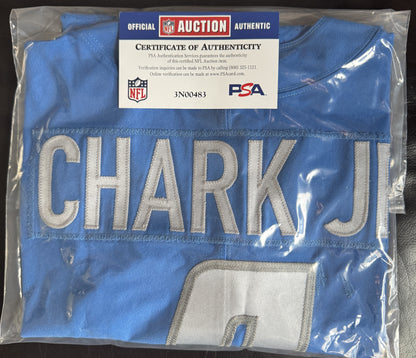 D.J. Chark Jr. GAME WORN💪Detroit Lions🦁Nike NFL Jersey👕 also includes PSA Certification🛡️