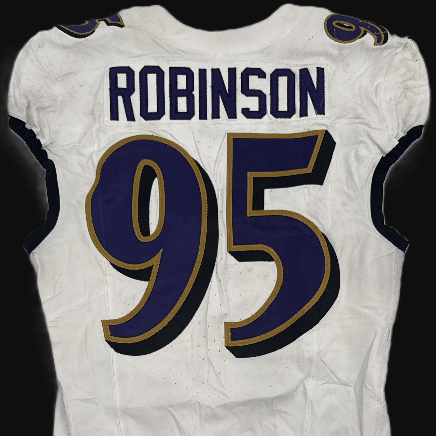 Tavius Robinson GAME-WORN💪09/07/2025 Baltimore Ravens💜NFL Jersey vs. Buffalo Bills🦬