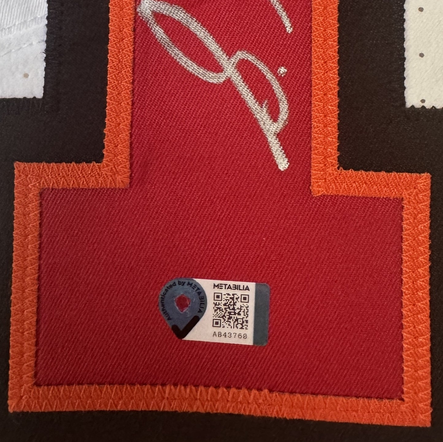 Sterling Shepard Signed & Inscribed GAME WORN 09/07/25 Tampa Bay Buccaneers Nike NFL Jersey vs. Atlanta Falcons Includes COA 📄