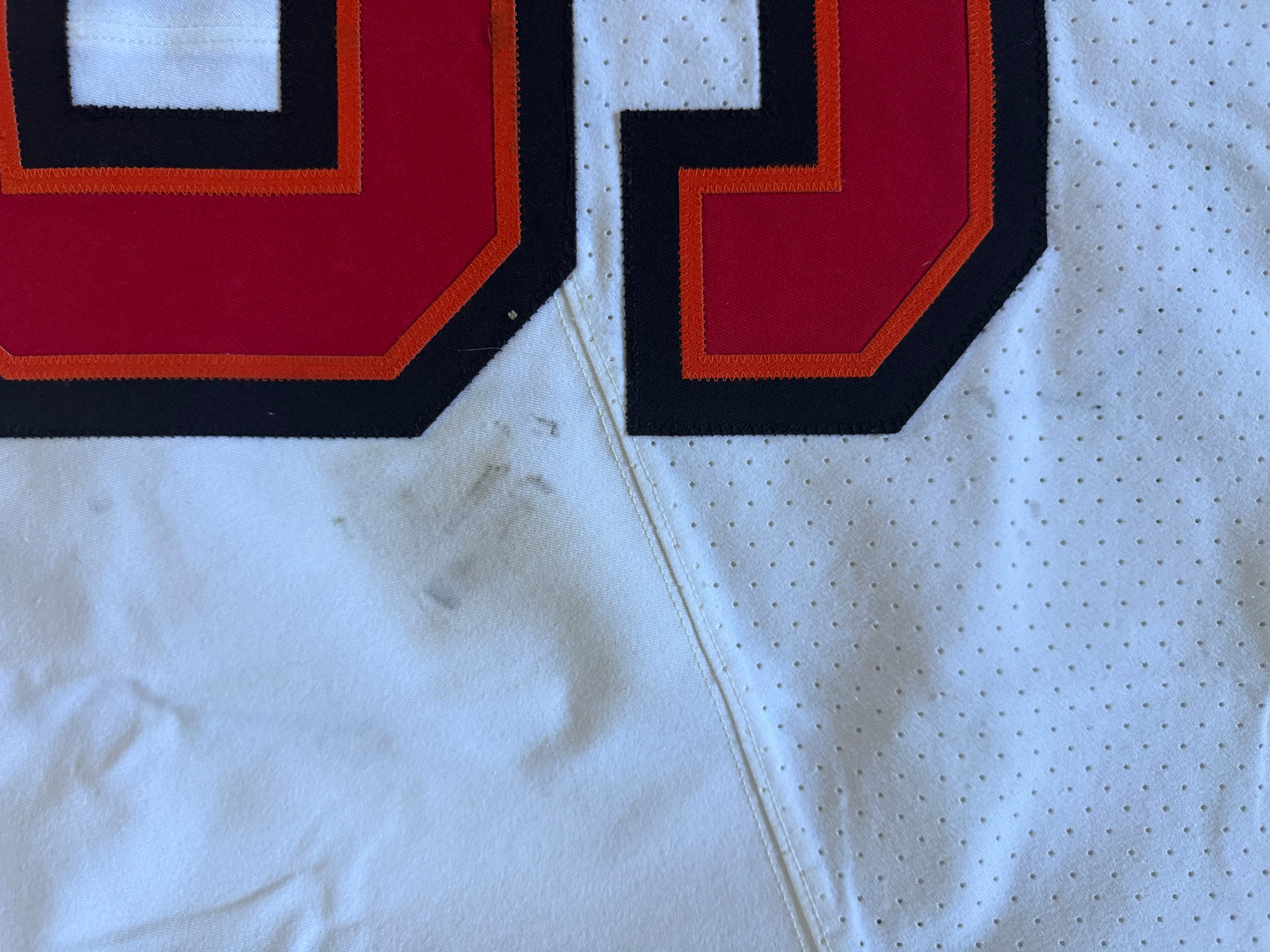 Riley Dixon GAME WORN 💪 11/09/25 Buccaneers On-Field NFL Jersey 👕 vs. Patriots Includes COA 📄