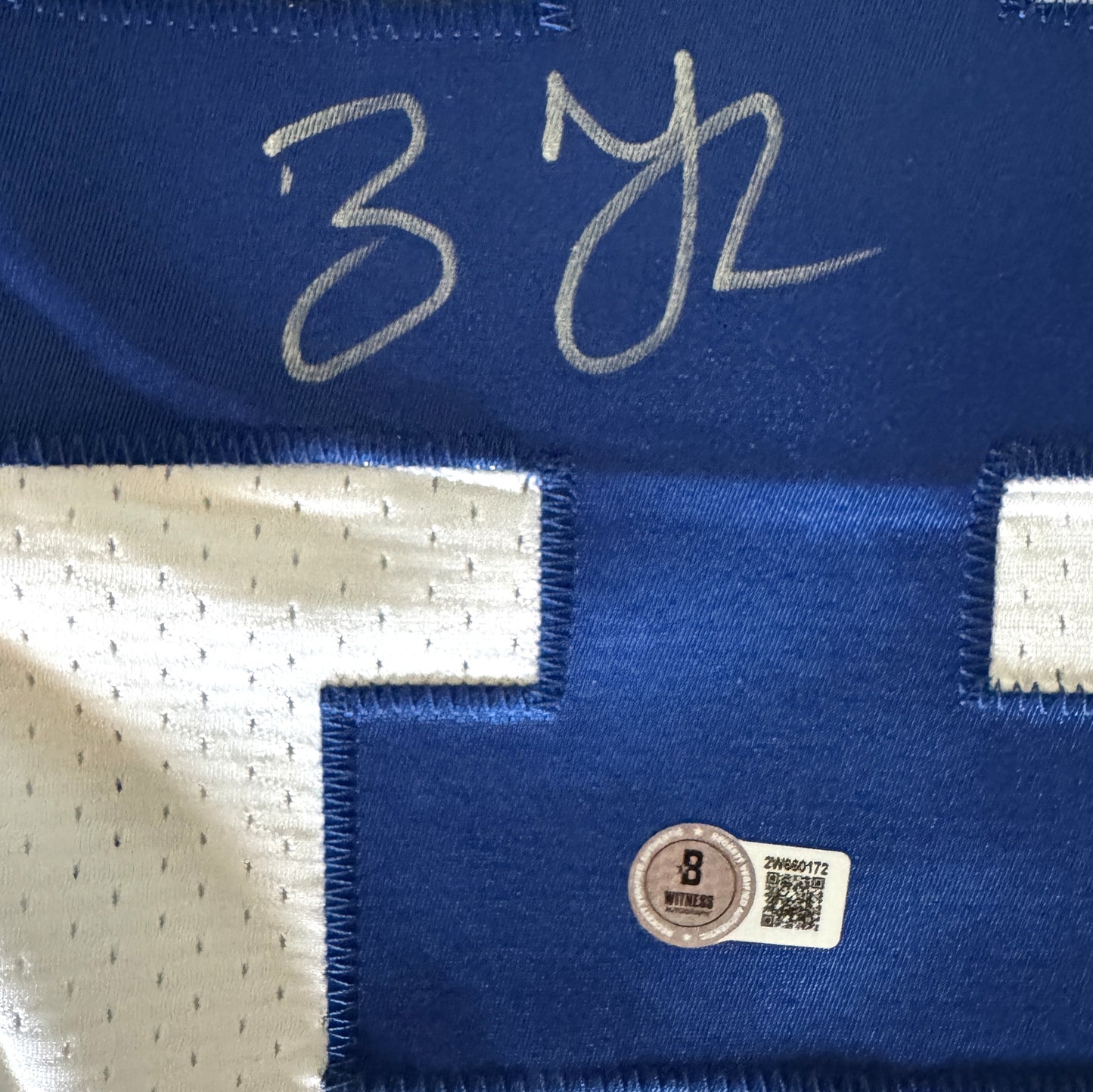 Zaire Franklin SIGNED ✍️ TEAM ISSUED 💪 Indianapolis Colts 🐎 Nike NFL Jersey 👕 Inc.COA📄