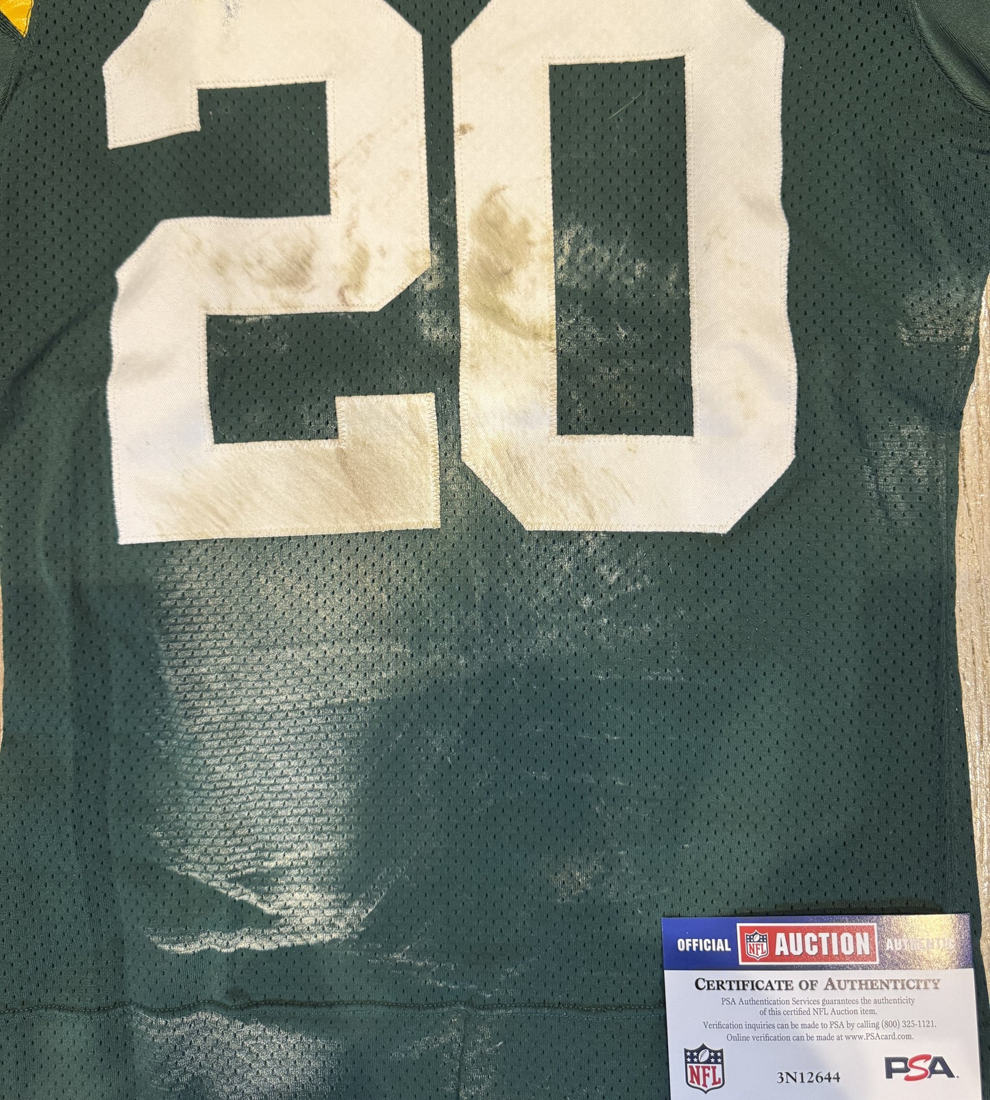 Javon Bullard GAME WORN 💪 01/05/25 and Signed ✍️ Packers Jersey 👕 vs. Chicago Bears 🐻 Also includes PSA Authenticity 🛡️