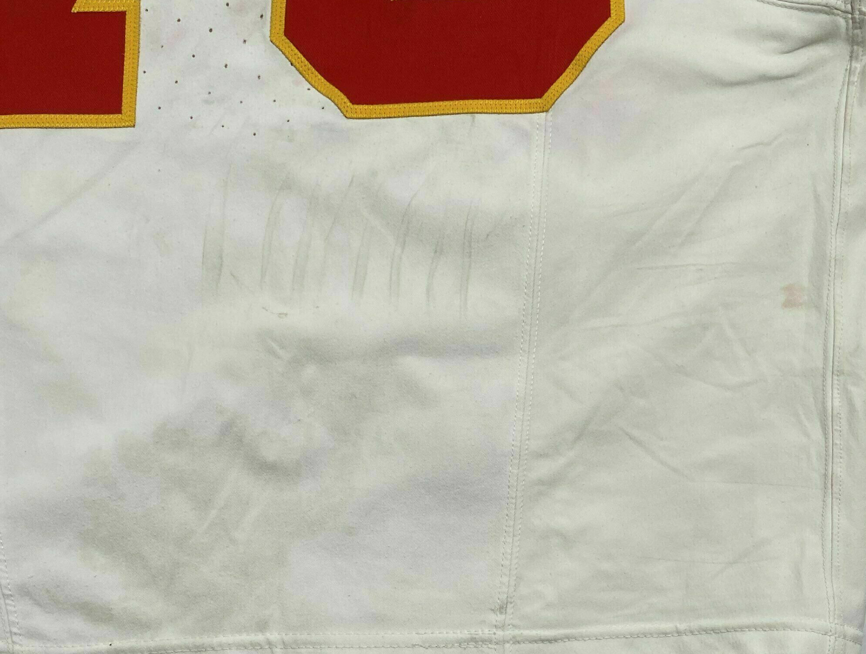 Kingsley Suamataia GAME-USED💪 11/02/25 Kansas City Chiefs NFL Jersey🎽vs. Bills inc. COA 🛡️