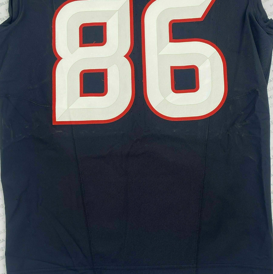 Dalton Schultz GAME WORN 09/07/25 Houston Texans Nike NFL Jersey vs Los Angeles Rams Also includes COA
