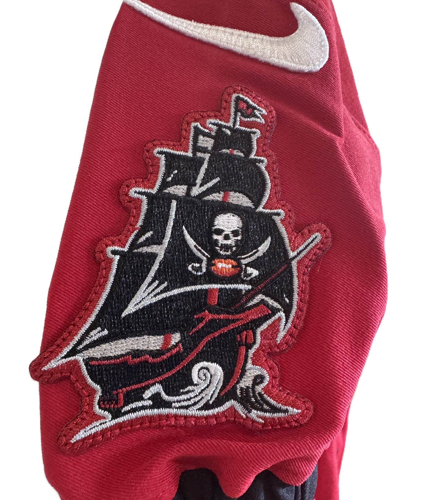 Bucky Irving GAME ISSUED 💪 Tampa Bay Buccaneers On-Field Nike NFL Red Jersey 🎽 Also includes Certificate of Authenticity 🛡️