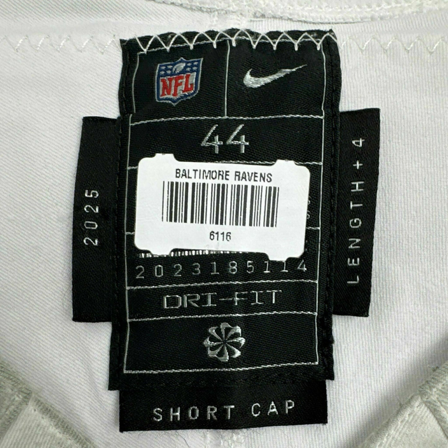Andrew Vorhees GAME-WORN 💪 11/09/25 Baltimore Ravens 💜 NFL Jersey WIN vs Minnesota Vikings  Also Includes Certificate of Authenticity