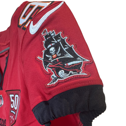 Emeka Egbuka GAME-ISSUED Tampa Bay Buccaneers On-Field Nike NFL Jersey🎽(Red)
