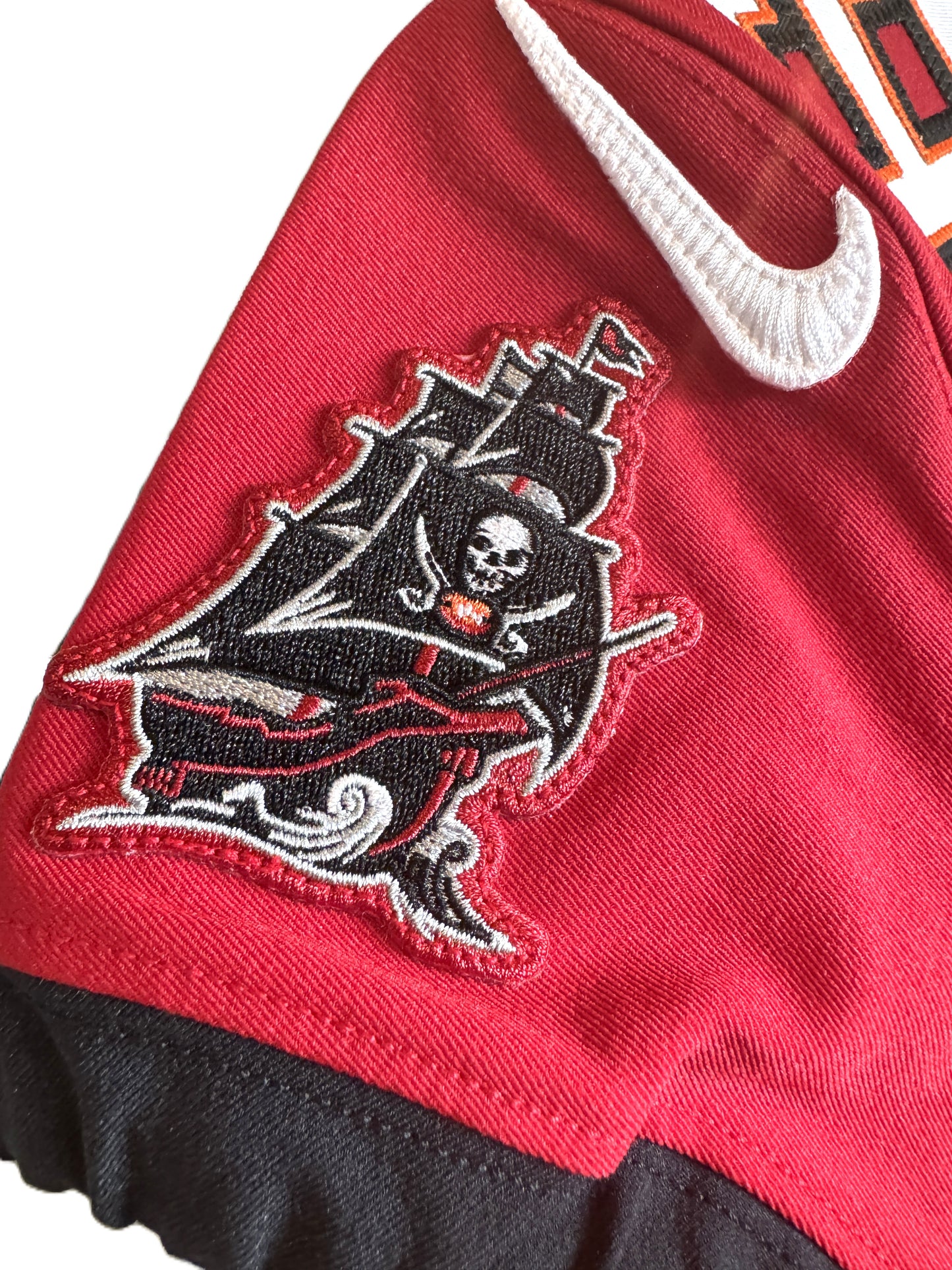 Emeka Egbuka GAME-ISSUED Tampa Bay Buccaneers On-Field Nike NFL Jersey🎽(Red)