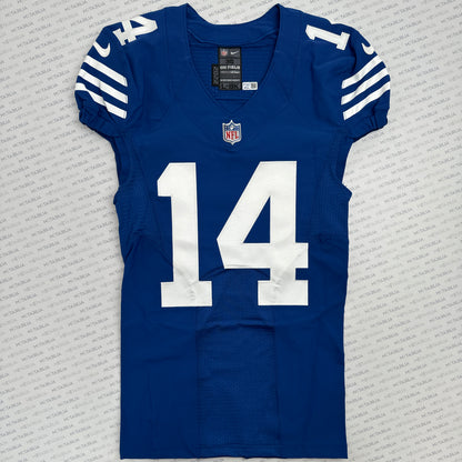 Alec Pierce TEAM ISSUED 💪 Indianapolis Colts 🐎 Nike NFL Jersey Includes COA 🛡️