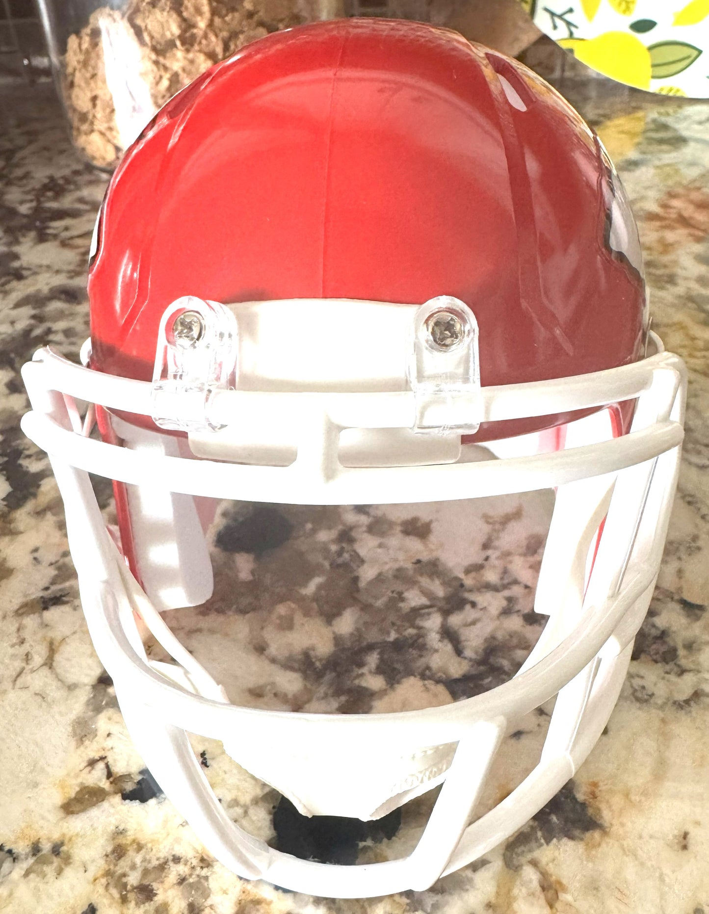 Trent McDuffie Signed✍️Kansas City Chiefs mini Speed Helmet - 💯NFL Memorabilia