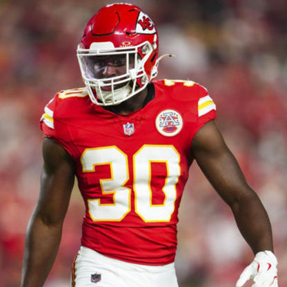 Christian Roland-Wallace GAME-WORN💪09/14/25 Kansas City Chiefs NFL Jersey🎽vs. Philadelphia Eagles🦅