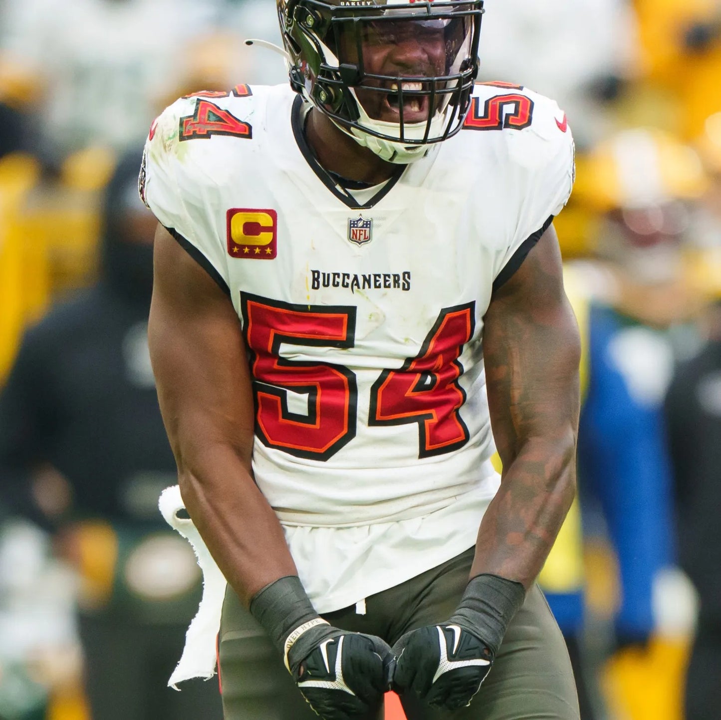 Lavonte David TEAM-ISSUED💪Tampa Bay Buccaneers🏴‍☠On-Field Nike NFL Jersey🎽White