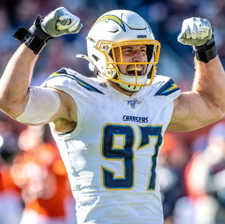 Joey Bosa Hand-SIGNED✍️ & TEAM-ISSUED💪 Los Angeles Chargers⚡NFL Nike Jersey👕