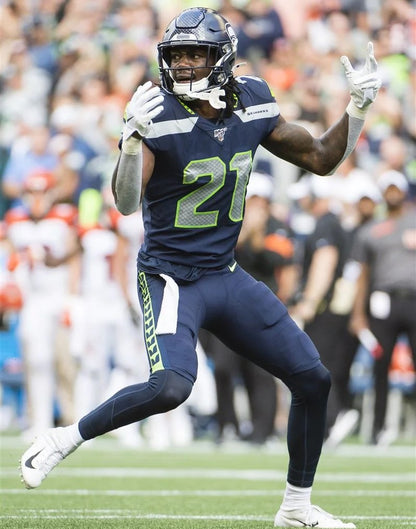 Tre Flowers GAME-WORN💪09/19/2021 Seattle Seahawks NFL Jersey👕vs.Titans | Inc.COA📏
