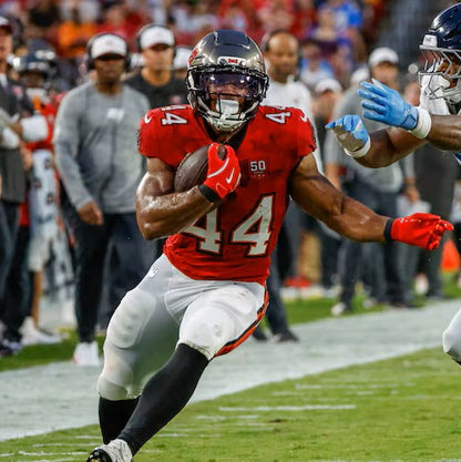 Sean Tucker GAME-WORN💪09/15/25 Tampa Bay Buccaneers🏴‍☠On-Field NFL Jersey👕vs.Houston Texans