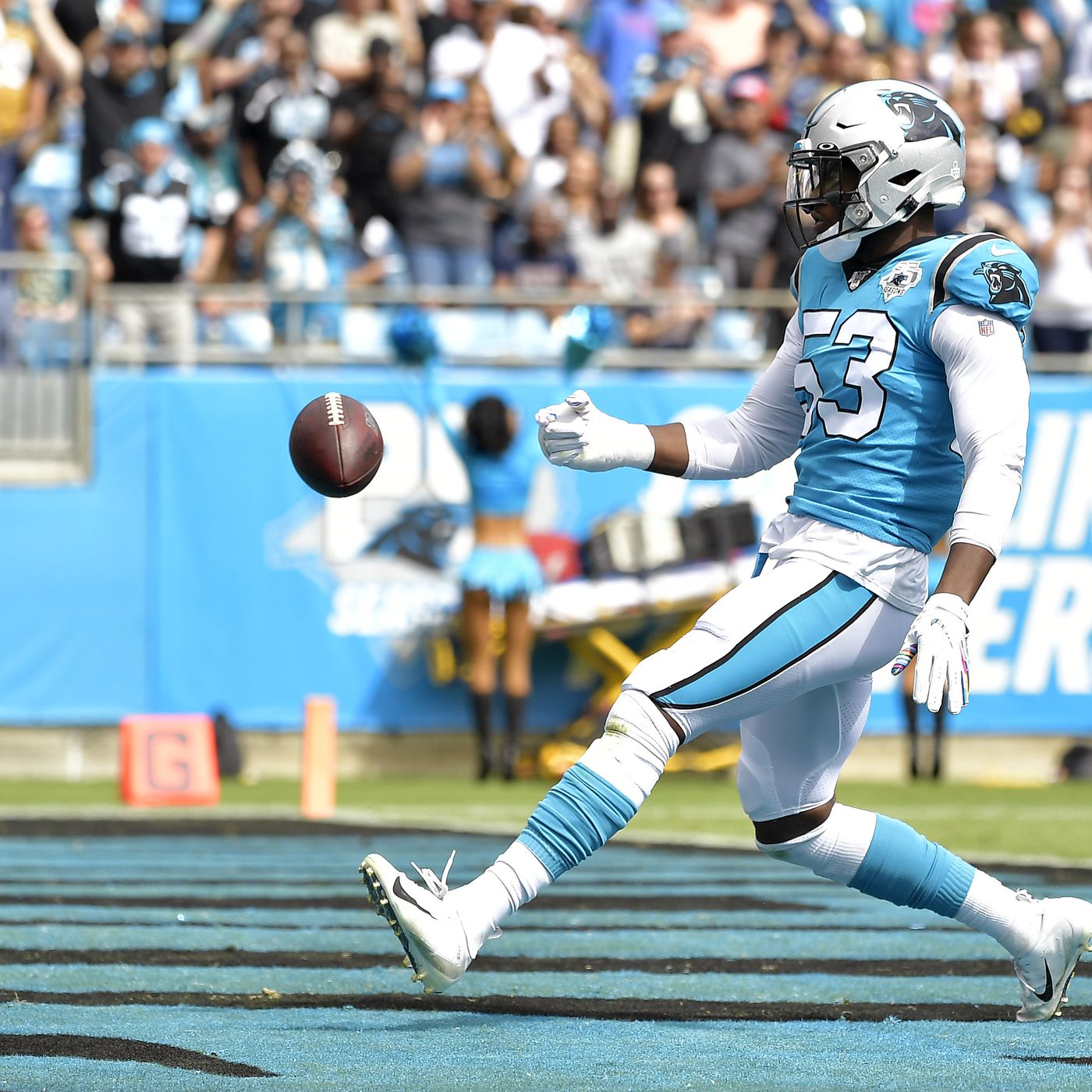 Brian Burns Hand-Signed✍️TEAM-ISSUED💪Carolina Panthers On-Field NFL Jersey PSA Certified