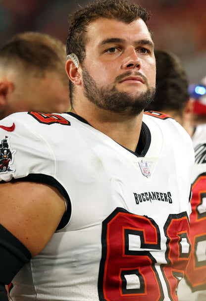 Ben Bredeson GAME-WORN 08/16/25 Tampa Bay Buccaneers OnField Nike NFL Jersey🎽