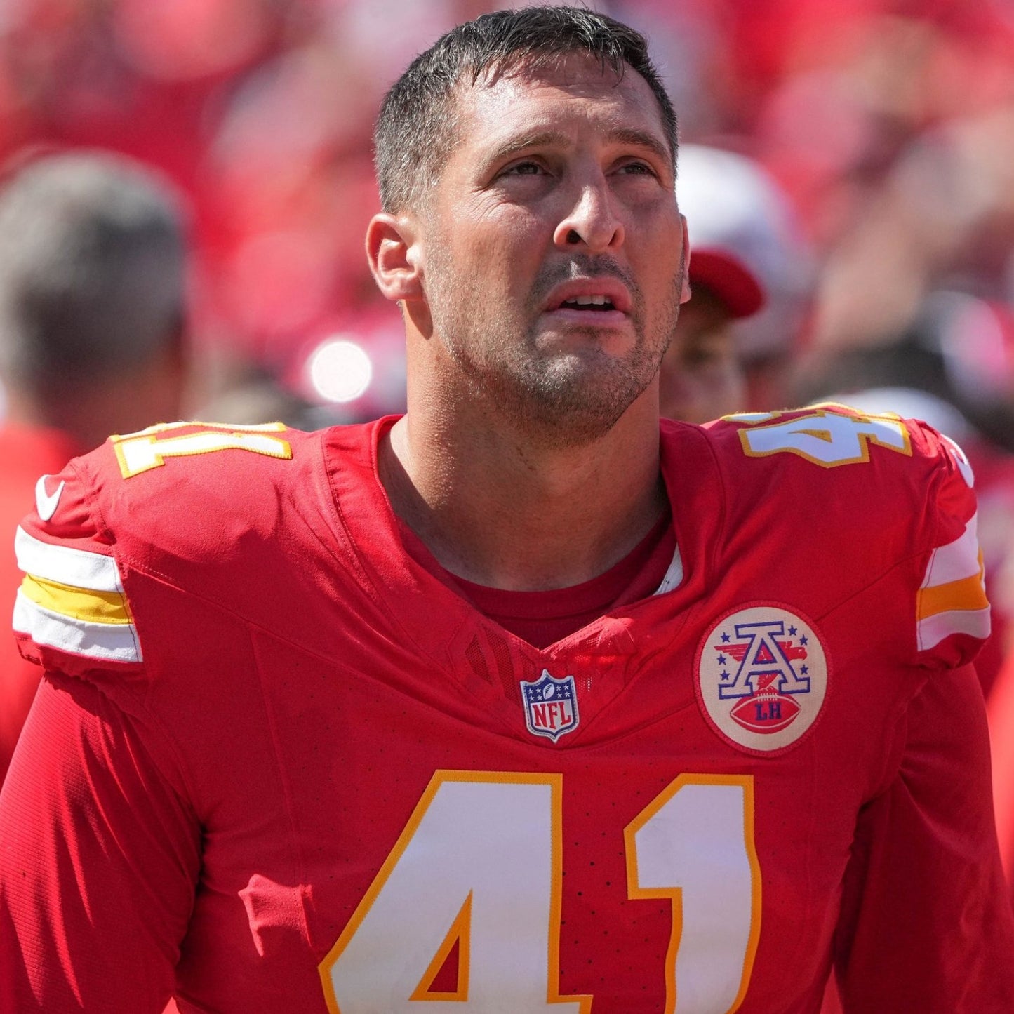 James Winchester GAME-USED💪09/28/25 Kansas City Chiefs NFL Jersey🎽vs. Baltimore Ravens