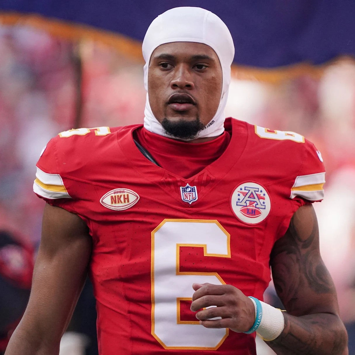 Bryan Cook GAME WORN 💪 10/12/25 Kansas City Chiefs Nike NFL Jersey 🎽 vs Lions - COA included 🛡️