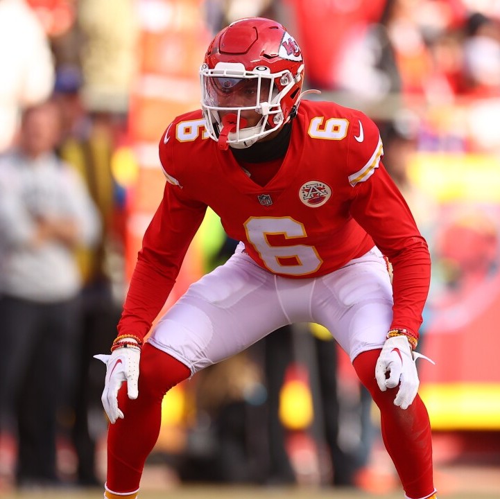 Bryan Cook GAME WORN 💪 10/27/25 Kansas City Chiefs Nike NFL Jersey 🎽 vs. Washington Commanders - COA included 🛡️