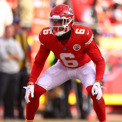 Bryan Cook GAME WORN 💪 10/27/25 Kansas City Chiefs Nike NFL Jersey 🎽 vs. Washington Commanders - COA included 🛡️