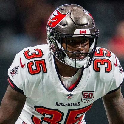 Jamel Dean GAME WORN 💪 11/09/25 Tampa Bay Buccaneers On-Field Nike NFL Jersey 👕 vs. Patriots Inc. COA