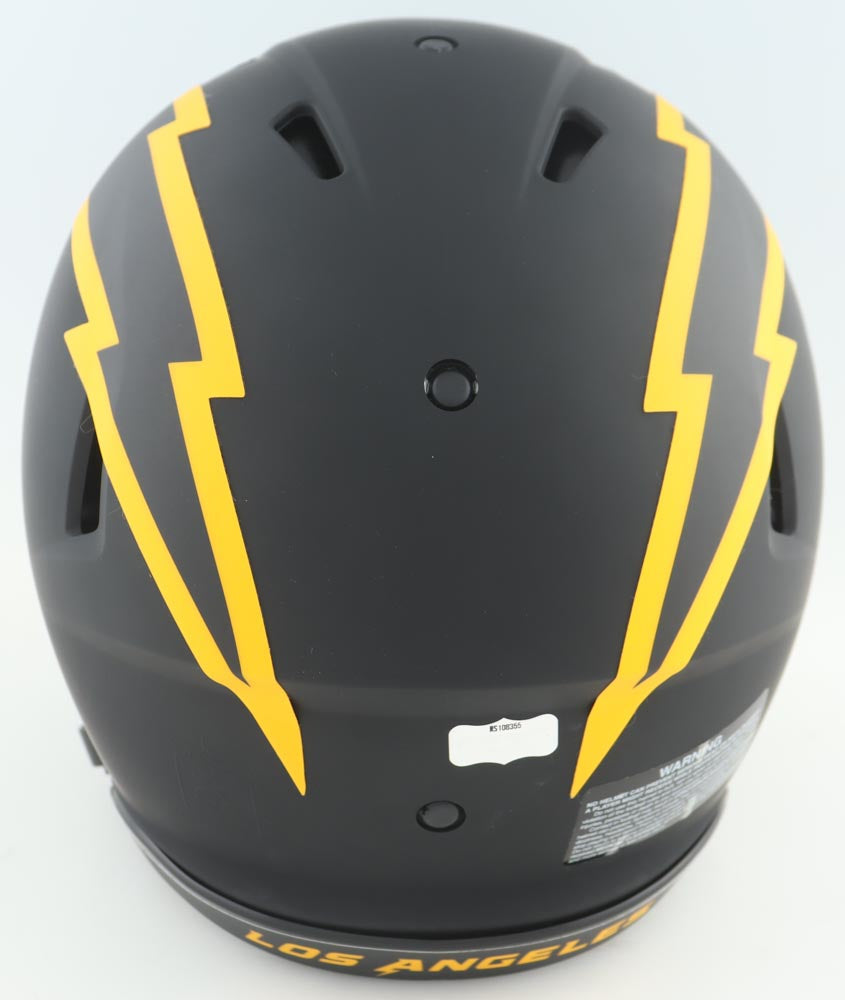 Austin Ekeler Signed🖊️Los Angeles Chargers⚡Full-Size Authentic Eclipse Speed Helmet💥