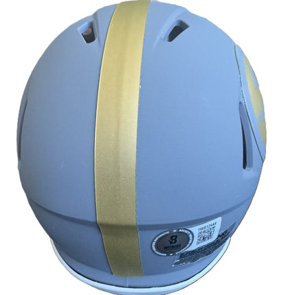 Roman Wilson Signed ✍️Pittsburgh Steelers Speed mini Helmet Includes Beckett Authenticity🛡️