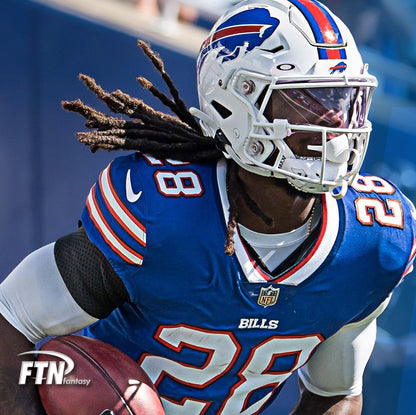 James Cook Hand Signed ✍️ AUTHENTIC 💪 Buffalo Bills On-Field NFL Jersey Inc. PSA Certification 🛡️