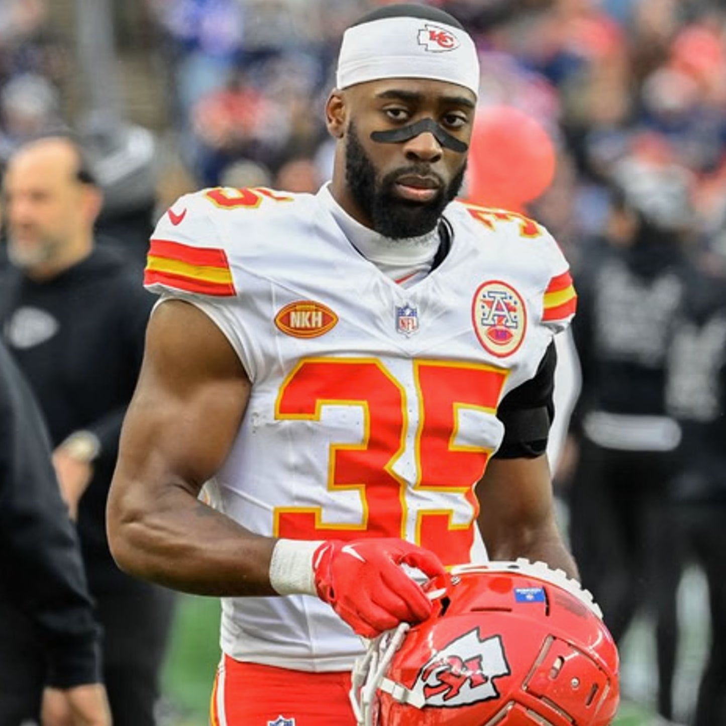 Jaylen Watson GAME WORN 💪 10/06/25 Kansas City Chiefs NFL Jersey 🎽 vs. Jaguars inc. COA 🛡️