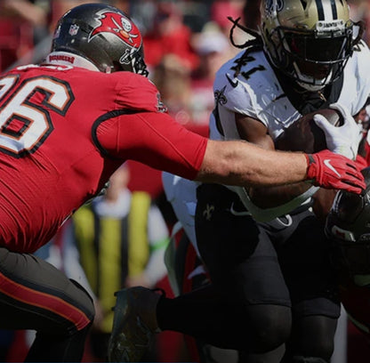 Greg Gaines GAME WORN 12/07/25 Tampa Bay Buccaneers OnField NFL Jersey vs New Orleans Saints Also includes COA 🛡️