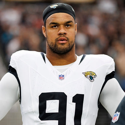 Arik Armstead GAME-USED💪10/13/24 Jacksonville Jaguars🐆NFL Jersey👕vs.Bears🌍