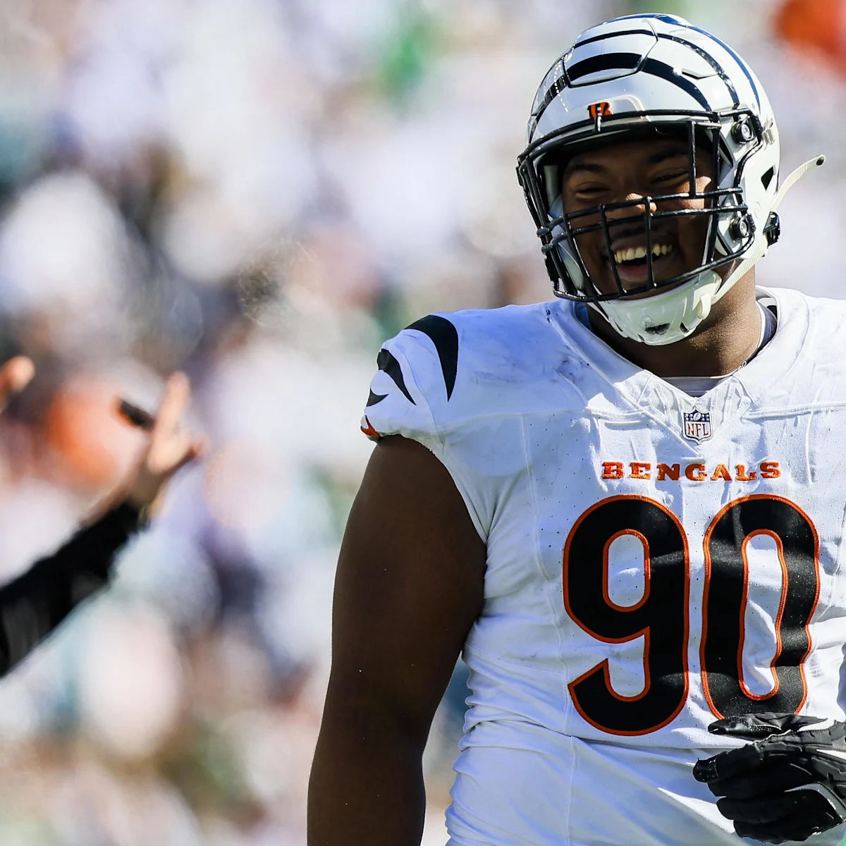 Kris Jenkins Jr. GAME-WORN 09/29/25💪Cincinnati Bengals🐅NFL Jersey vs. Denver Broncos