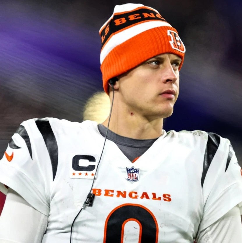 Joe Burrow Bengals Team-Issued On-Field Nike NFL Jersey Inc. Captains Patch, Hologram and COA